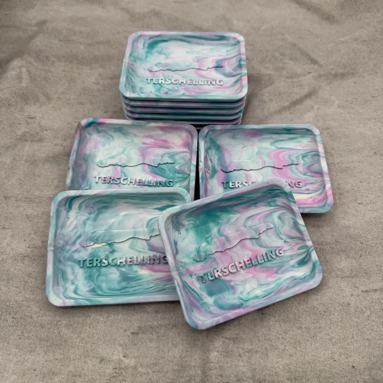 Zeepbakje veelkleurig