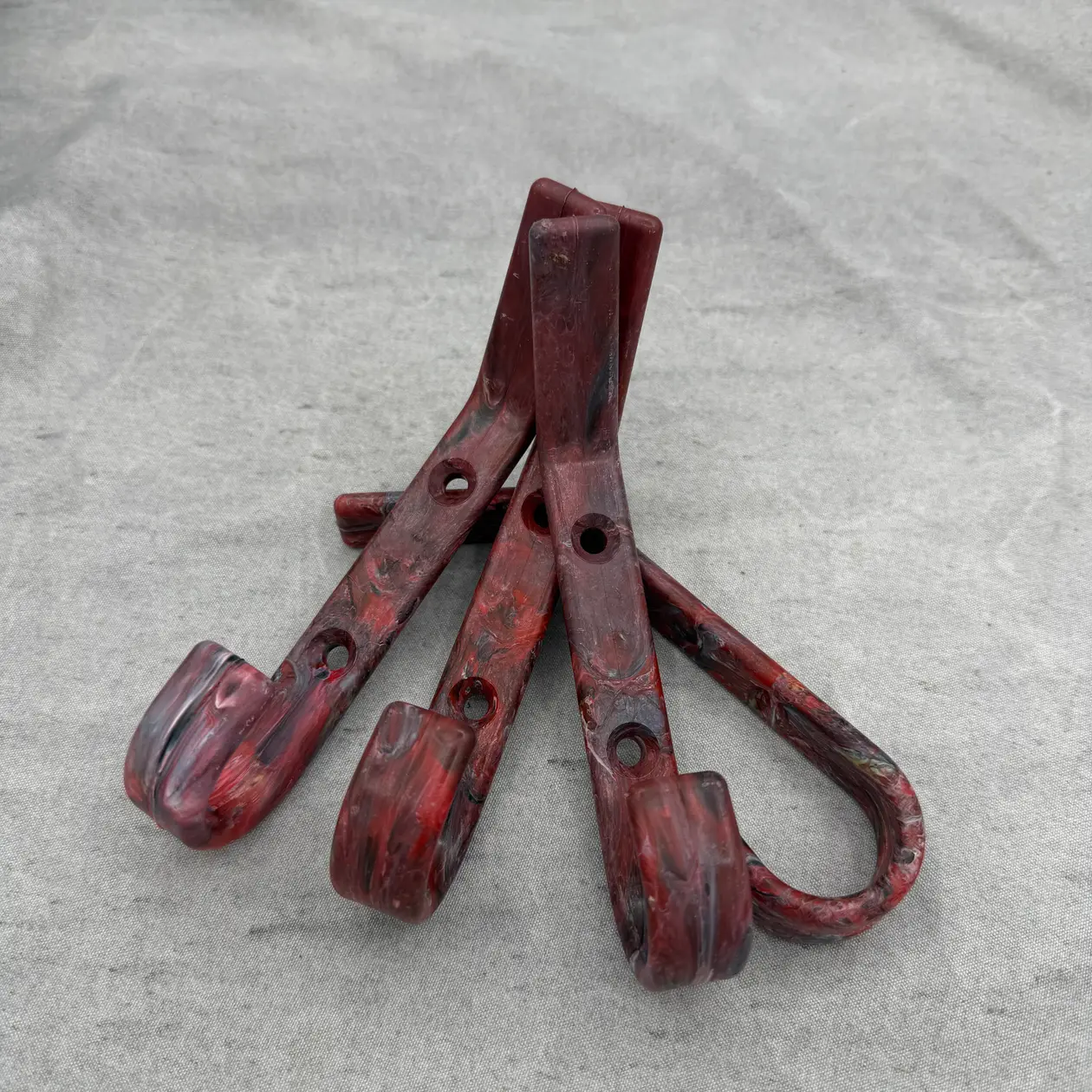 Kapstokhaak groot rood