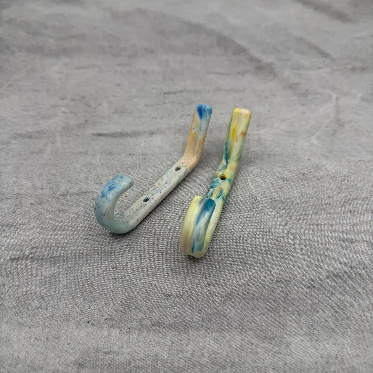 Kapstokhaak klein veelkleurig 1